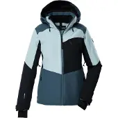 Killtec Damen Skijacke/Funktionsjacke mit abzippbarer Kapuze, Schneefang und Unt