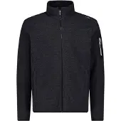 CMP MAN Fleece Jacket antracite-nero (35US) 46