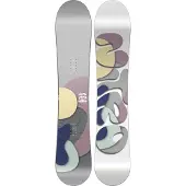 Nitro - All-Mountain-Snowboard &ndash; Damen / Frau &ndash; Phase - Nova 2026 für Damen aus Holz - Größe 152 cm - Grau