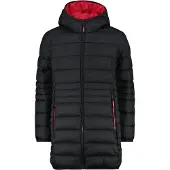 CMP Kid G Coat Fix Hood Antracite 152