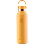 Hydroflask - Standard Mouth with Standard Flex Cap - Isolierflasche Gr 621 ml orange