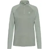 Odlo Essential Ceramiwarm Halbreißverschluss-sweatshirt Grün M Frau Grün M
