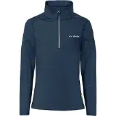 Vaude Livigno Halfzip Fleecepullover in blau, Größe 122/128