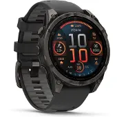 Garmin Fenix 8 47mm Amoled Sapphire Titan Sportuhr in schwarz, Größe Einheitsgröße