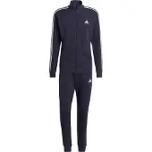 Adidas Herren Sportanzug Basic 3-Streifen French Terry