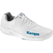 Kempa Hallen-Sport-Schuhe Wing 2.0 Children, Unisex 2008540_02 weiß/deep blau 6.5
