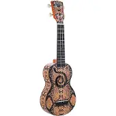 Mahalo MA1PY Art II Series Sopran Ukulele Python