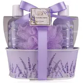 Accentra Geschenkset Badeset Pflegeset Wellness Damen Lavendel Geschenkidee 1 St