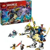 LEGO NINJAGO Rogues Mech-Drachenreiter - Ninja-Spielzeug mit Drachen, 4 Minifiguren und Ausrüstung - Geschenkidee für Jungen und Fans von Aufstieg der Drachen ab 8 Jahren - 71843