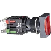 Schneider Electric Leuchtdrucktaster, rot Ř 16, flach, m. XB6DF4B5B