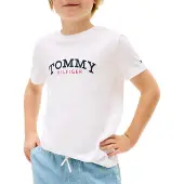 Tommy Hilfiger T-Shirt KB0KB10263 Weiß Regular Fit
