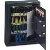 Rieffel VT-ST 35 SE, Grau, 35 Haken, 2 Schlüssel, Elektronisch, 300 x 100 x 365 mm