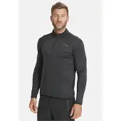 Endurance - Ledger Waffle Melange Midlayer - Fleecepullover Gr S schwarz
