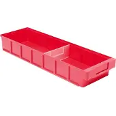 LA-KA-PE Regalkasten VKB L600xB186xH83mm rot Polypropylen