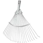 Ideal Profi-Drahtbesen silber pulverbeschichtet Dülle ohne Stiel