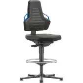 Magni bimos Stuhl/Bürostuhl Nexxit 3 Gleiter Polster Griff blau