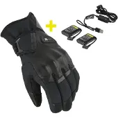 Macna Era 2.0 RTX Kit wasserdichte, beheizbare Winter-Motorradhandschuhe + 7,4V / 2,2A Batterien und Ladegerät
