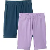 Bonprix Radlerhose aus Baumwolle und Elasthan, mit elastischem Gummizug, unifarben