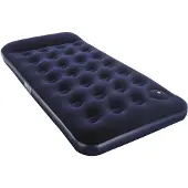 Bestway 67224 Twin Easy Inflate Flocked 188x99x28 Cm Einzel-luftbett Mit Eingebauter Pumpe