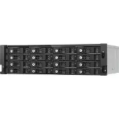 Qnap TL-R1600PES-RP, HDD / SSD-Gehäuse, 2.5/3.5", SATA, 6 Gbit/s, Hot-Swap, Schwarz, Grau