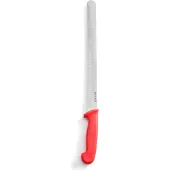 Hendi Schinken-/ Dönnermesser 350 mm Kunststoffgriff rot