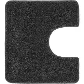 Kleine wolke Badematte "Seattle", rutschhemmend beschichtet, fußbodenheizungsgeeignet, Badteppich, Uni Farben mit Melange Effekt, besonders weich, waschbar