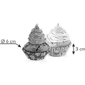 Tescoma Papierbackförmchen DELÍCIA ø 6 cm, 60 St., Weihnachtsmotive