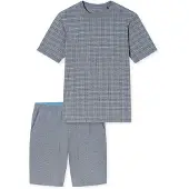 Schiesser Pyjama Selected Premium Jacquard in Admiral | Gr.: 48