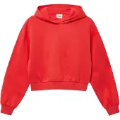 s.Oliver Sweatshirt Kuscheliger cropped Oversize Hoodie mit Print