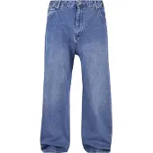 Dangerous DNGRS moderne Herren Jeans Reißverschluss Taschen mit Baumwolle Blau