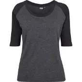 Urban Classics Ladies 3/4 Contrast Raglan Tee