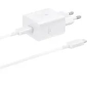 Samsung Schnellladeadapter 45 Watt (mit 5A Kabel), Drinnen, AC, 1,8 m, Weiß