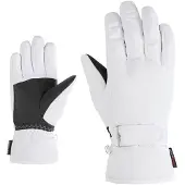 Ziener Skihandschuhe "KEVA-Z PR glove lady", Damen, Gr. 6,5, weiß, Polyester, Handschuhe Skihandschuhe