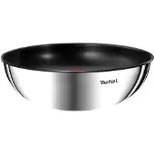 Tefal Ingenio L8977774, Rund, Wok-/Bratpfanne, Schwarz, Edelstahl, Thermo-Punkt, 26 cm, 1 Stück(e)