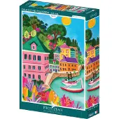Bluebird Puzzle Bluebird Pieces & Peace - Puzzle Polperro Palette - 1000 dielov