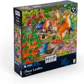 HOP - House of Puzzles Puzzle Foxy Ladies 1000 Teile Erwachsene Puzzle