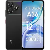 ZTE Blade A36, 17,1 cm (6.75"), 4 GB, 64 GB, 8 MP, Android 15, Schwarz
