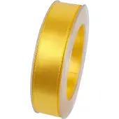 Goldina Doppelsatinband 25mmx25m gelb
