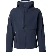 Superdry für Herren. M5012327A Trekker Softshell-Kapuzenjacke marineblau (XXL), Lässig, Elastan