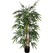 Mica Kunstpflanze Bambus grün im Topf 150 x 75 cm GLO660754765