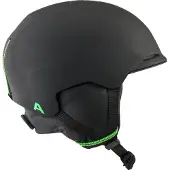 Alpina Skihelm Brix Jr Kinder Black/Neon Matt-48 - 52 cm