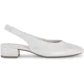 Gabor Slingpumps Damen 31393931303937 Silber 38 EU