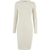 Urban Classics Rib Langes Kleid Mit Langen ärmeln
