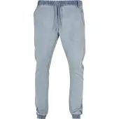 Urban Classics TB1794 - Knitted Denim Jogpants lighter washed XL