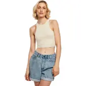 Urban Classics Cropped Sleeveless Top Blau S