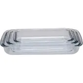Alpina sport Oven dish quare glass