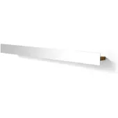 Paper Collective - Gallery Regal, L 80 cm, Edelstahl poliert