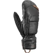LEKI Fäustlinge Unisex Montera Prime Mitt Black Dark Brown-10.5