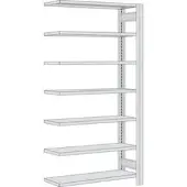 Regalwerk BERT Ordnerregal Anbaufeld HxBxT 2325x1285x600mm 7 Fachböden & 7 Ebenen