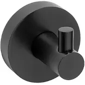 BRILLANTBAD BARK Kleiderhaken Messing Schwarz 55x55x50 mm für Bad & Küche >> zum Bohren oder Kleben*